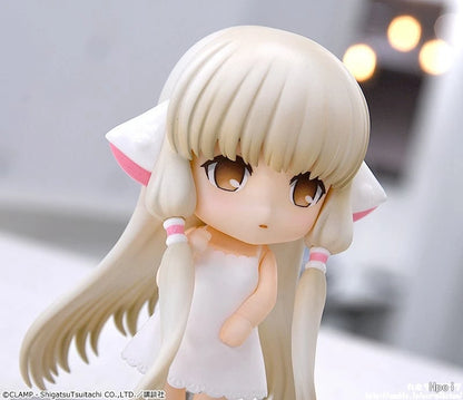 10cm Chobits Anime Figure #2053 Chii Action Figure Kawaii Girl Chi Figurine Room Ornaments Adult Collectible Model Doll Toy Gift