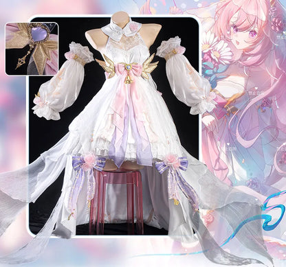 IN STOCK UWOWO Elysia Cosplay Game Honkai Impact 3: Elysia Fanart Blossom Bouquet Cosplay Costume Halloween Costume