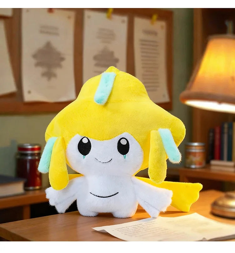 30-75CM Big Size Pokémon Jirachi Plushies Cartoon Anime Peluche Comfortable Soft Doll Kawaii Ornament Children's Toy Gifts