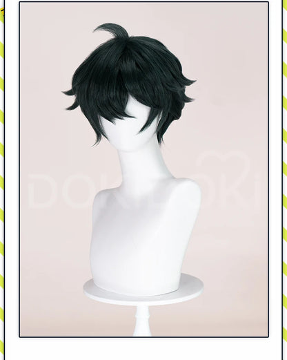 IN STOCK Komano Manato Lighter Wig Game Zenless Zone Zero Cosplay DokiDoki 32cm Short Hair ZZZ Sons of Calydon Cosplay Free Wig