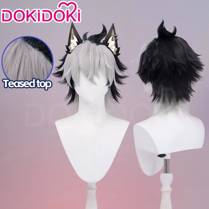 IN STOCK Komano Manato Lighter Wig Game Zenless Zone Zero Cosplay DokiDoki 32cm Short Hair ZZZ Sons of Calydon Cosplay Free Wig