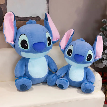 Big Size Stitch Plushies Stuffed Anime Lilo&Stitch Plush Toy Soft Fluffy Huggable Doll Throw Pillow Birthday Gifts Girl
