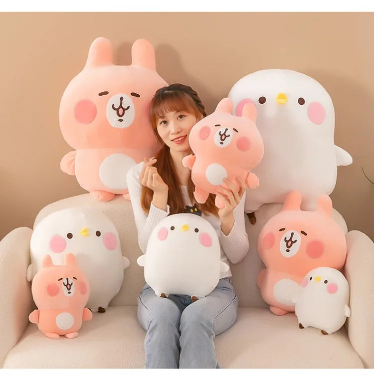 Miniso Kanahei Small Animal Series Plush Doll Desktop Decoration Pillow Kawaii Children's Toy Model Peripheral Birthday Gift