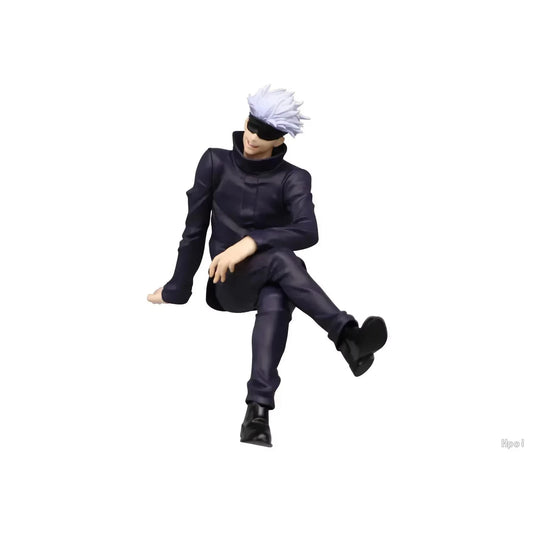 13cm Japanese Anime Jujutsu Kaisen Figure Gojo Satoru Action Figure PVC Model Toys Collectible Statue Noodle Stopper Kids Gift