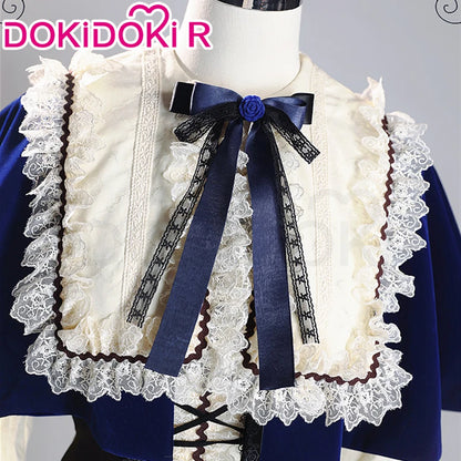 Souseiseki Cosplay Costume Anime Rozen Maiden Cosplay DokiDoki Women Cute Blue Dress Christmas Costume Souseiseki Cosplay