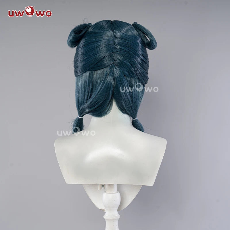 IN STOCK UWOWO Anime Thee Apothecaryy Diariess Maomao Garden Party Hanfuu Cosplay Wig Long Green Hair