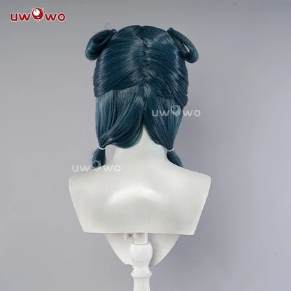IN STOCK UWOWO Anime Thee Apothecaryy Diariess Maomao Garden Party Hanfuu Cosplay Wig Long Green Hair