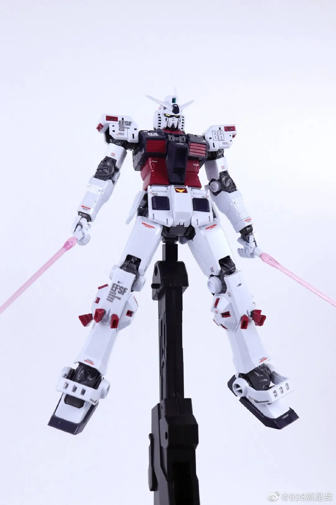 DABAN 6654 FA-78 MG 1/100 FA 78 Full Armor Thunderbolt Ver. Assembly Model Kit Action Figures Toy Robot Plastic Model Kits Gifts