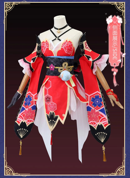 Honkai Star Rail Sparkle Cosplay Costume Asian Size Polyester