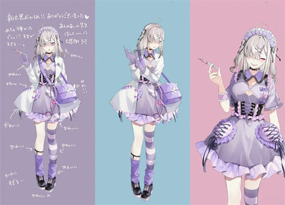 Sukoya Kana Cosplay Costume Set Asian Size Polyester