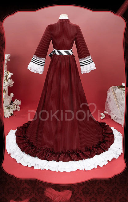 Ciel Phantomhive Cosplay Costume Anime Cosplay DokiDoki-R【XS-3XL】Men Long Costume Ciel Cosplay Plus Size