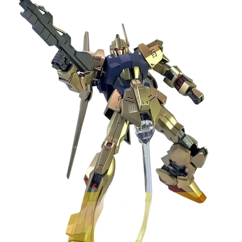 Wmh Wanmohui Jimo Club Hg Nu Baishi Pre-Sprayed Champagne Gold Model Kit – Action Figure Puzzle Assembly Toy Gift