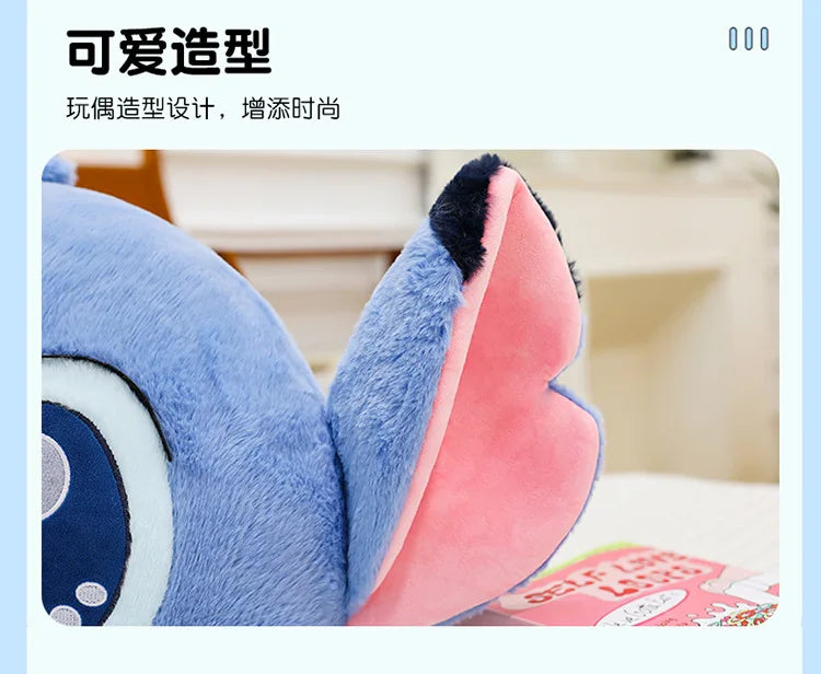40x80cm Big Size Stitch Disney Anime Plush Stuffed Doll Cartoon Room Decoration Plush Pillow Children's Holiday Gift