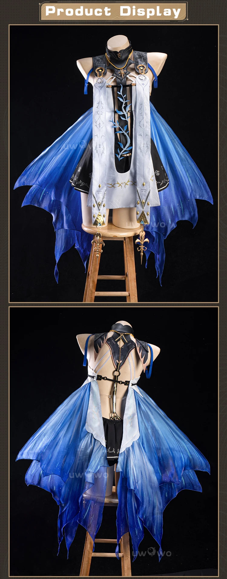 IN STOCK UWOWO Cartethyia Cosplay Game Wuthering Waves Cartethyia Cosplay Costume Cartethyia WuWa Cosplay Halloween Costume