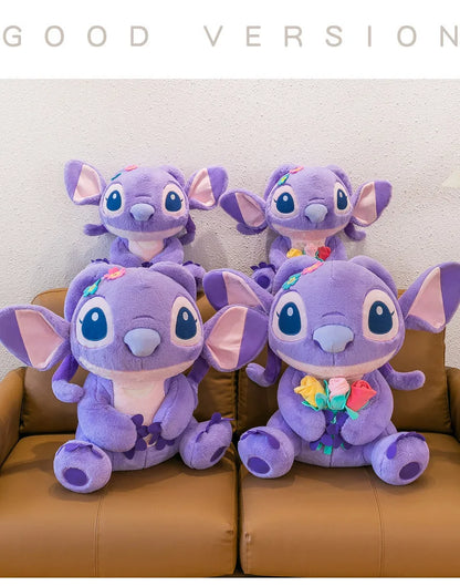 35/55/70CM Big Size Disney Stitch Cute Anime Plush Stuffed Doll Room Decoration Peluche Pillow Kawaii Plushies Ornaments Gifts