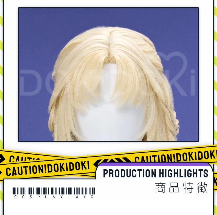 IN STOCK Alice Nicole Reeyn Wig Genshin Impact DokiDoki The Hexenzirkel N Nicole Reeyn A Alice Cosplay Free Cap