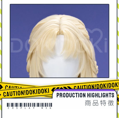 IN STOCK Alice Nicole Reeyn Wig Genshin Impact DokiDoki The Hexenzirkel N Nicole Reeyn A Alice Cosplay Free Cap
