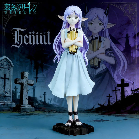 20cm Anime Beyond Journey’s End Frieren PVC Action Figure Desktop Ornament Collectible Model Toy Gift