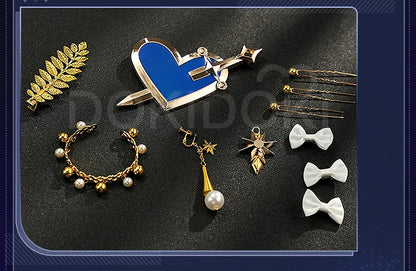 Robin Doujin Cosplay Costume Game Honkai: Star Rail DokiDoki-SR HSR Women Costume Robin Cosplay Aria Dress