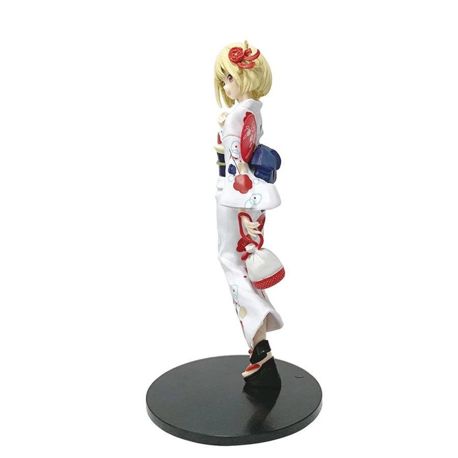 20cm Lycoris Recoil Anime Figure Bathrobe Nishikigi Chisato Action Figure Kawaii Inoue Takina Figurine PVC Collection Model Toys