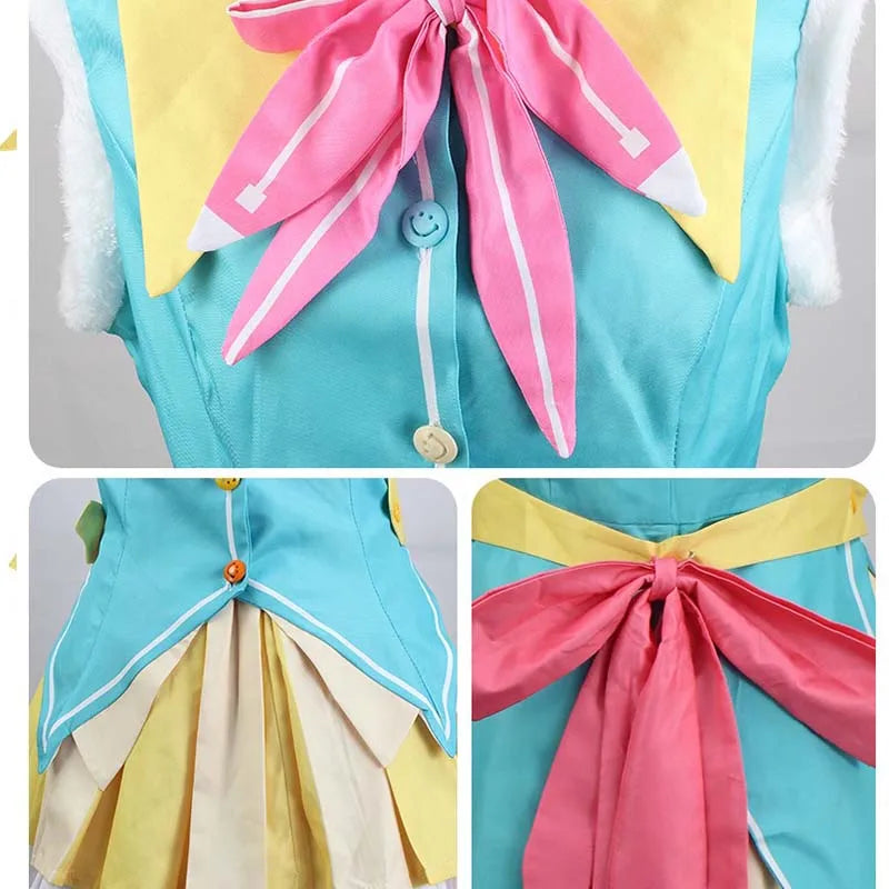 Project Sekai Kusanagi Nene Cosplay Costume Set Cotton Polyester