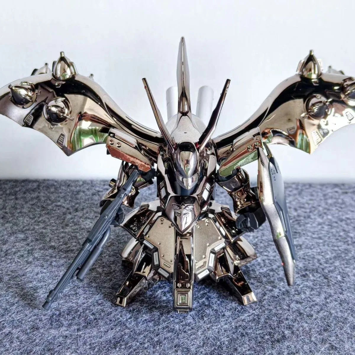 In Stock JMS Model Nightingale MSN-04-2 SDCS Assembly Model Kit Electroplate Silver Color Toys Action Figures Robot Plastic Gift