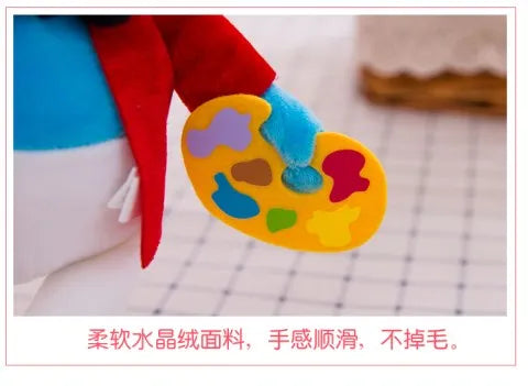 New 40cm Cartoon Character Creative Smurf Cute Plush Toy Kawaii Doll Children’s Soothing Toy Birthday Gift Christmas Gift