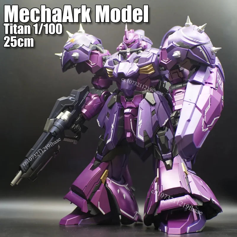 In Stock MechaArk Model Titan MG 1/100 GK Assembly Model Kit Action Figures Toy Robot Plastic Model Kits Gifts