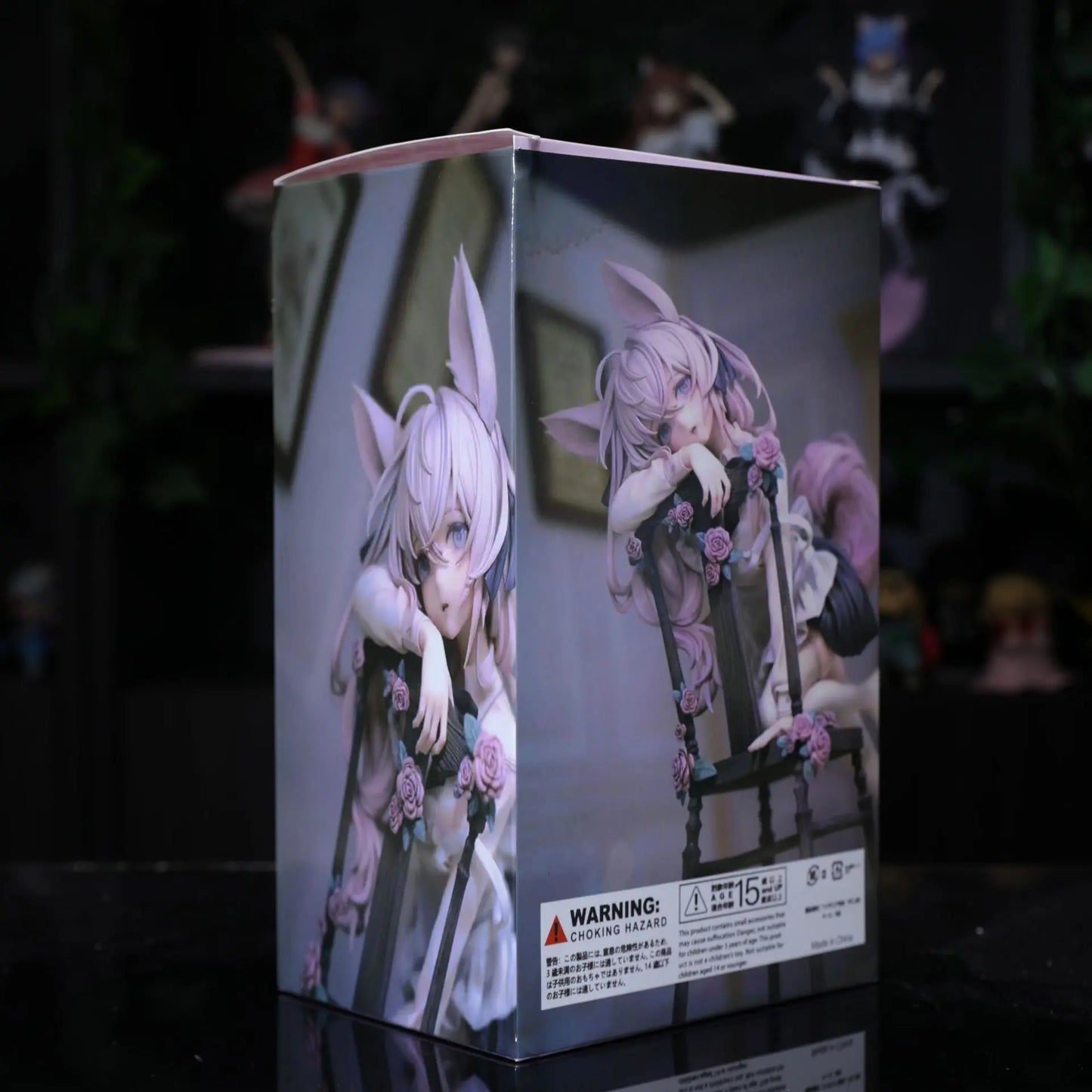 New Rabbit Flova Bunny Girl Kneeling Supporting Pose Pvc Action Figure Trendy Toy Bishoujo Desktop Model Birthday Gift Toys