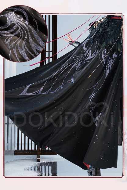 【Official】IN STOCK Lan Wangji Wei Wuxian Doujin Cosplay Costume Anime Dao Mo To Shi DokiDoki-SR Men Winter Halloween Costume