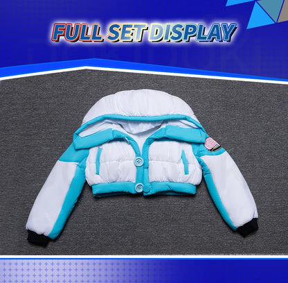 IN STOCK Seragaki Aoba Cosplay Costume Game Dramatical Murder【XS-2XL】DokiDoki-R Halloween Coat Seragaki Belt Plus Size