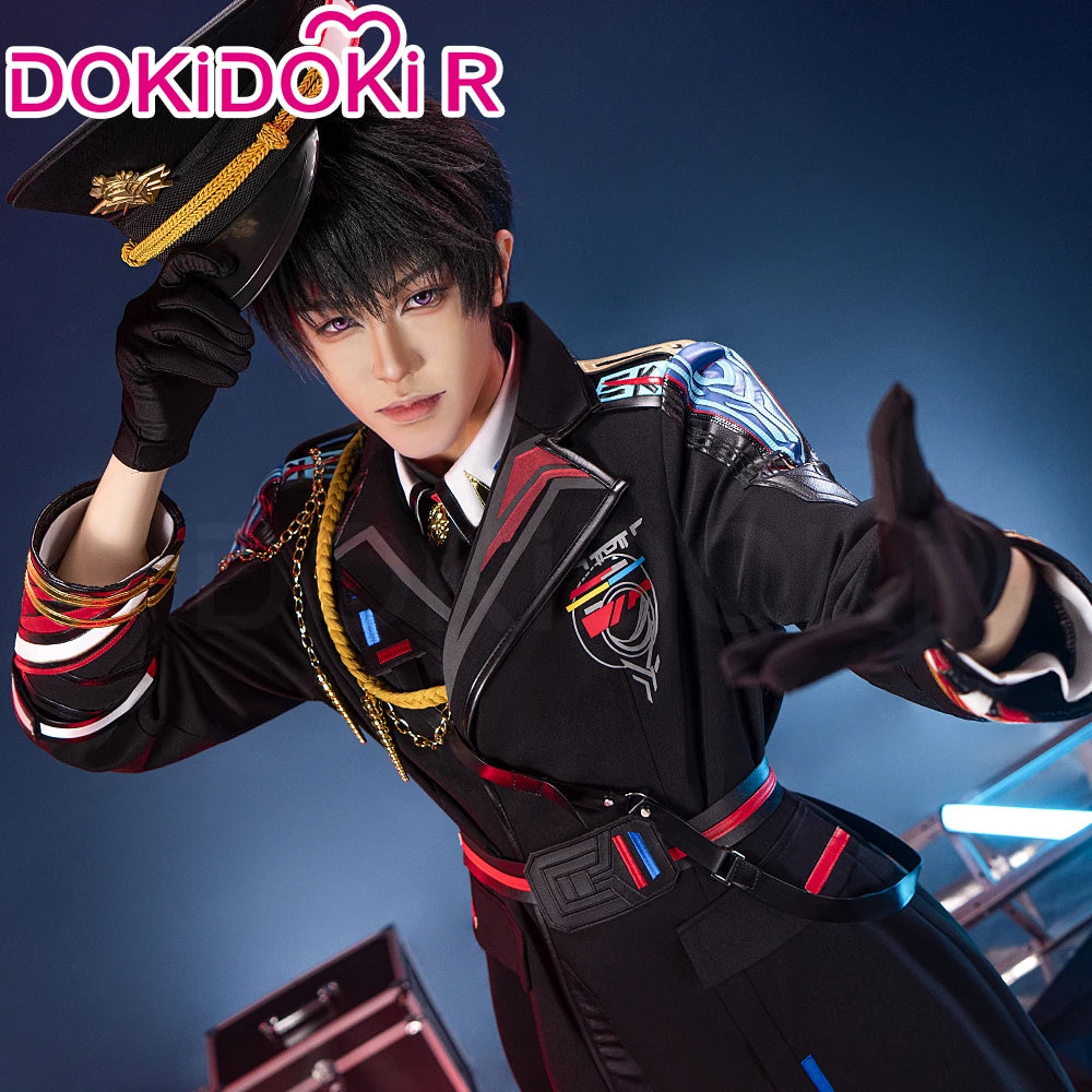 IN STOCK Caleb Cloudsreach Strategy Cosplay Costume Game Love and Deepspace【XS-3XL】DokiDoki-R Men Halloween Uniform Plus Size