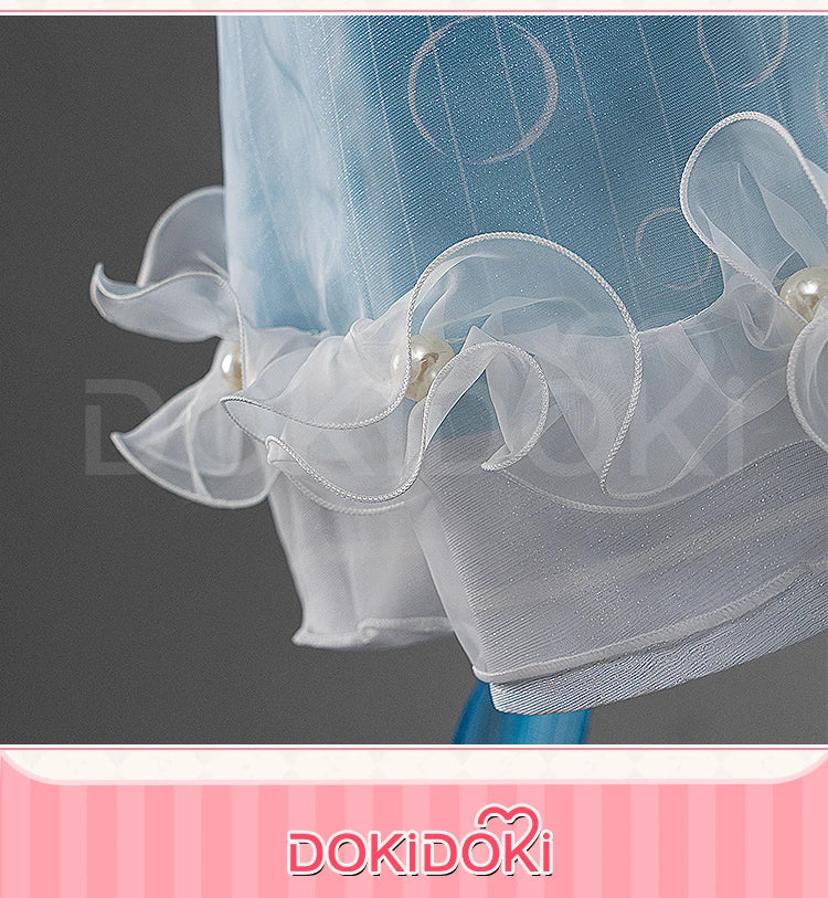 IN STOCK Nikki Cosplay Costume Game Infinity Nikki【S-3XL】DokiDoki-N Women Pink Blue Dress Nikki Cosplay Plus Size