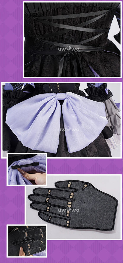 UWOWO Herta Cosplay Game Honkai Star Rail Fanart The Herta Lolita-Style Gown Cosplay Costume Halloween Costume