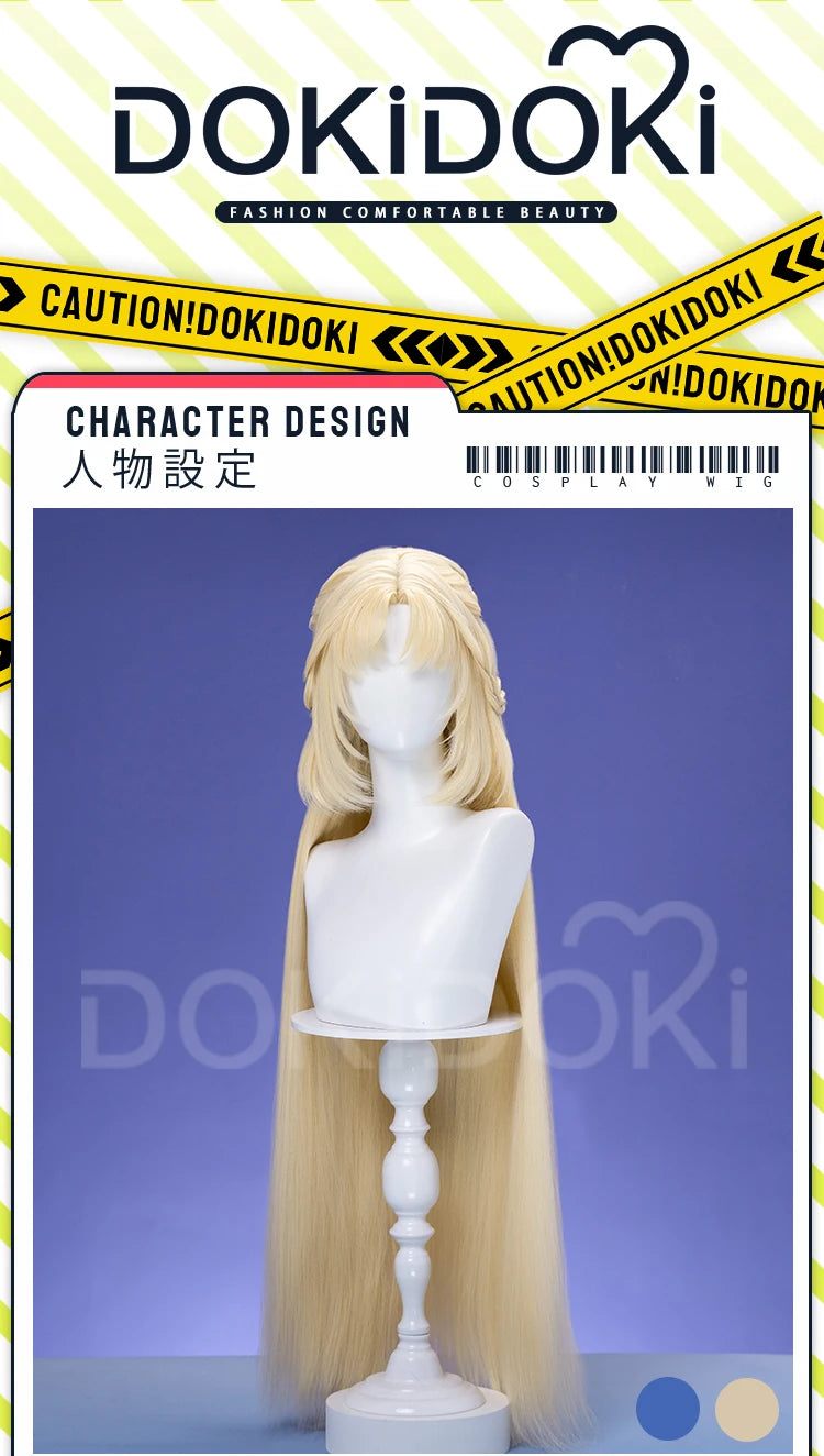 IN STOCK Alice Nicole Reeyn Wig Genshin Impact DokiDoki The Hexenzirkel N Nicole Reeyn A Alice Cosplay Free Cap