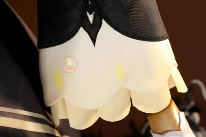 Genshin Impact Sandrone Cosplay Costume Wig Marionette Dress Headwear Eleven Fatui Harbingers Halloween Women Girls Role Play