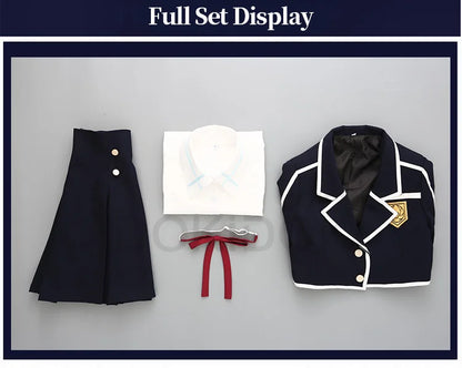 Kiriko Yuuki Asuna Cosplay Costume Anime Sword Art Online【XS-2XL】DokiDoki-R School Uniform Kiriko Cosplay