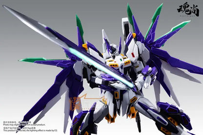 AM 1/100 FA Assault Final Shadow Series Alloy Die Casting Frame Action Figure Detachable Parts Assembly Model Collectible Toy