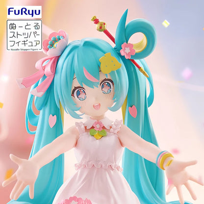 FuRyu Hatsune Miku Noodle Stopper 14.5CM PVC Model