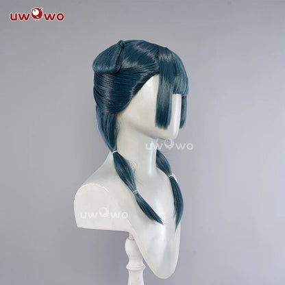 IN STOCK UWOWO Anime Thee Apothecaryy Diariess Maomao Garden Party Hanfuu Cosplay Wig Long Green Hair