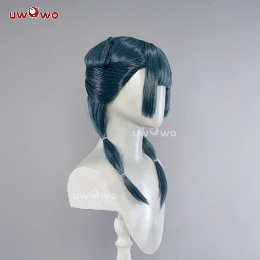 IN STOCK UWOWO Anime Thee Apothecaryy Diariess Maomao Garden Party Hanfuu Cosplay Wig Long Green Hair