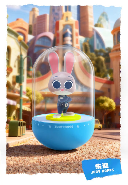 52TOYS Zootopia Nick Judy Night Light 9cm PVC Model