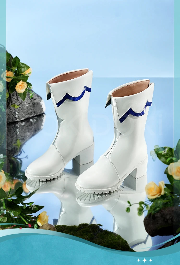 IN STOCK Yuuki Asuna Asada Shino Shoes Anime Sword Art Online Cosplay DokiDoki-SR Women Yuuki Asuna Undine Healer SAO Cosplay