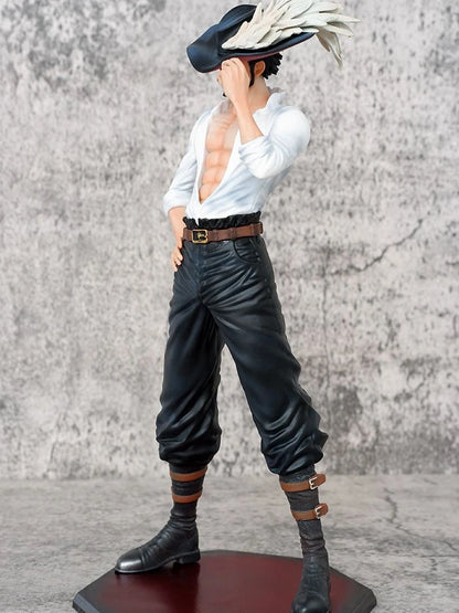 29cm ONE PIECE Dracule Mihawk Anime Figures Top Decisive Battle Action Figure PVC Model Toys Collection Ornaments Doll Fans Gift