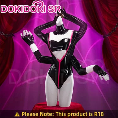 IN STOCK Angel Cosplay Costume Anime Cosplay【S-3XL】DokiDoki-SR Women Pink Uniform Angel Demon Cosplay Wig Plus Size Halloween