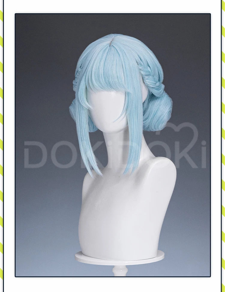 IN STOCK Ineffa Nefer Jahoda Flins Wig Game Genshin Impact DokiDoki Men Gradient Deying Hair Flins Cosplay Free Cap Halloween