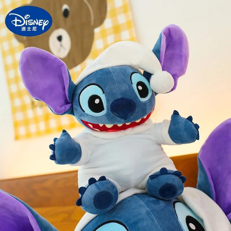 40/50/70cm Super Big Size Pajamas Stitch Disney Anime Plush Stuffed Doll Kawaii Room Decor Lilo & Stitch Plushies Holiday Gift