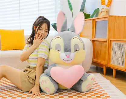 95cm Large Big Size Disney Judy Love Hug Rabbit Cartoon Anime Plush Stuffed Doll Kawaii  Plushies Ornaments Children's Gifts
