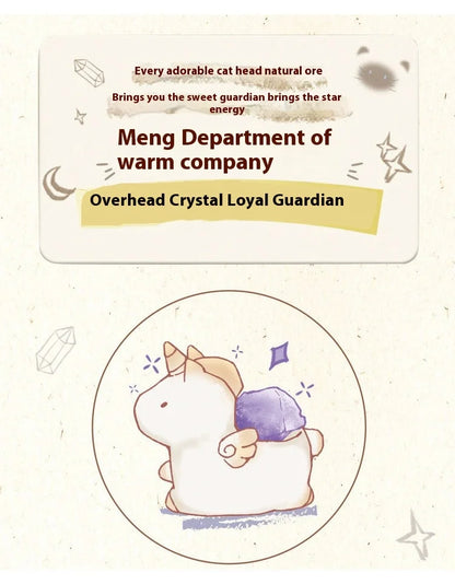 Creative Animal PAL Crystal Blind Box Cute Desktop Decoration Resin Craftwork Wholesale New Model Display Piece Toy & Hobbies