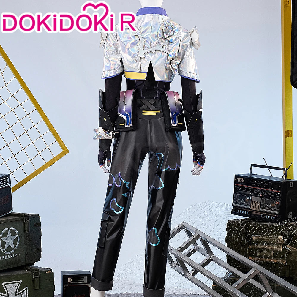 Vyse Cosplay Costume Game Cosplay【XS-3XL】DokiDoki-R Women Black Costume Vyse Halloween Cosplay Plus Size